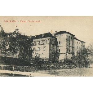 Brzeżany - Zamek Sieniawskich, 1908