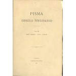 Towiański Andrzej - Pisma. T. 1-3. Turyn 1882 Nakł. [Falkowski Stanisław, Baykowski Karol].