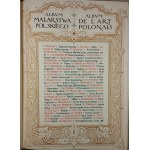 Album malarstwa polskiego. Album de l'art polonais. Warszawa [1913] Wyd. M. Arcta.
