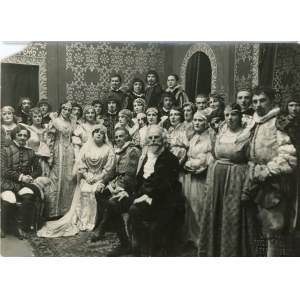 Grupa teatralna, Kraków, ok. 1915