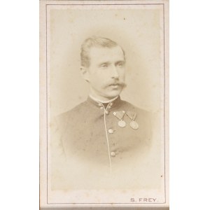 Oficer wojsk austriackich, Frey, Drohobycz, ok. 1870
