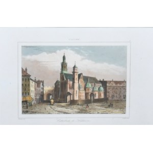 Kraków - Katedra na Wawelu, ok. 1840