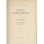 Czapski Józef - Józef Pankiewicz. Życie i dzieło. Wypowiedzi o sztuce. Warszawa 1936 M. Arct.