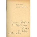 Pociecha Marek - Zmierzchy i świtania. Poezje. Kraków 1946. Dedykacja autora.