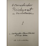Sichulski Kazimierz - Österreichischer Reichstat in Karikaturen. 1912, Z. I-IV
