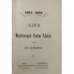 Kasprowicz Jan - Album współczesnych poetów polskich. 1863-1898. Wydał ... T. 1-2. Lwów - Petersburg [1898]. Księg. Pol. B. Połoniecki i K. Grendyszyński.