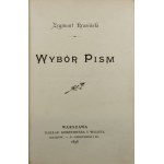 Krasicki Ignacy - Wybór pism. Z portretem autora. Warszawa 1900 Nakł. Gebethnera i Wolffa. Biblioteka Miniaturowa.