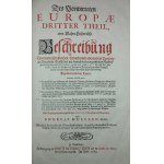 Müller Andreas - Des Verwirreten Europae Dritter Theil oder Wahre Historische Beschreibung (...) Amsterdam 1683 In Verlegung der Wittibe J. von Sommern, Heinrich und die Wittibe D. Boom.