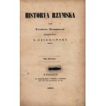 Mommsen Theodor- Historya Rzymska. Volume I-IV [first edition][Warsaw 1867].