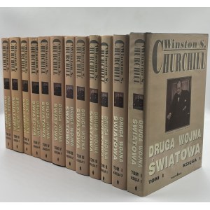 Churchill Winston- Druga Wojna Światowa [komplet wydawniczy][Gdańsk 1994-1996]