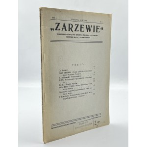 ,,Zarzewie’’ Czasopismo poświęcone sprawom polityki państwowej i historii ruchu zarzewiackiego nr.1[Warszawa 1930]