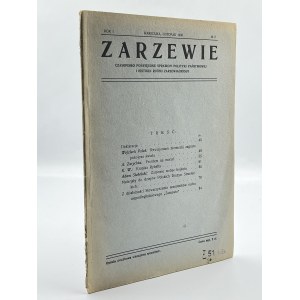 Zarzewie Magazine devoted to matters of state policy and history of Zarzewie movement no.2 [Warsaw 1930].