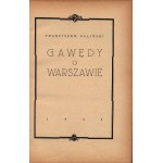 Galiński Franciszek- Gawędy o Warszawie [autograf prezydenta Stefana Starzyńskiego][Warszawa 1937]