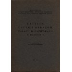 Iskierski Stanisław- Katalog Galerji Obrazów Pałacu w Łazienkach w Warszawie [Warschau 1931].