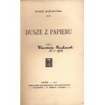 Makuszyński Kornel- Dusze z papieru [Lviv theater][first edition 1911].