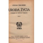 Żeromski Stefan -Uroda życia. Ein Roman in zwei Bänden [Erstausgabe] [Krakau 1912].