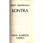 Mackiewicz Józef- Kontra [entworfen von Andrzej Krauze] [London 1988].