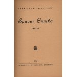 Lec Stanislaw Jerzy- Spacer cynika. Satiren und Epigramme [Warschau 1946].