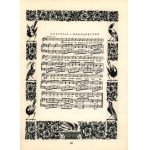 Rogoszówna Zofja -Children's songs. Music against folk motifs written by S.Colonna Walewski [illustrations by E.Bartłomiejczyk](beautiful condition)