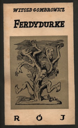 Gombrowicz Witold- Ferdydurke [wydanie pierwsze, 1938][il.Bruno Schulz]