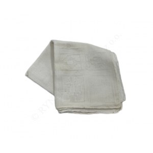 Artur Rubinstein's handkerchief used by the pianist during concerts,