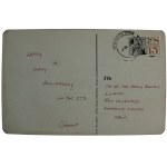 Postcard with fruit motifs, from Grace Kelly, Duchess of Monaco