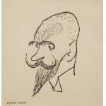 Kazimierz SICHULSKI (1879-1942), Zestaw 4 karykatur, 1904