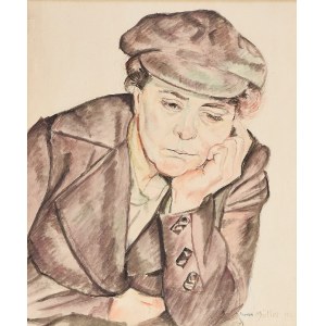 Szymon MÜLLER (1885-1942), Young Jew, 1920
