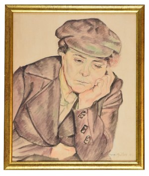 Szymon MÜLLER (1885-1942), Młody Żyd, 1920
