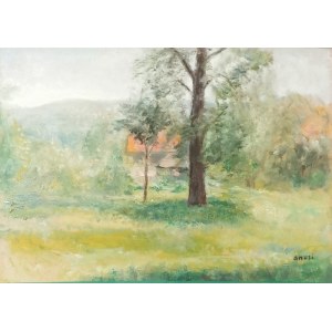 Irena WEISS - ANERI (1888-1981), Frühlingslandschaft