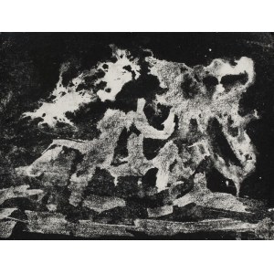 Bronislaw SCHLABS (1920-2009), Photogram - T2 6/58