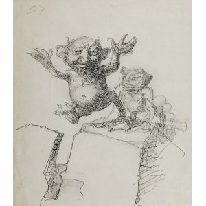 Stefan ŻECHOWSKI (1912-1984), Der Teufel, 1937