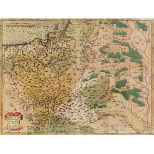 Waclaw GRODECKI ( 1535-1591), Map of the lands of the Republic of Poland