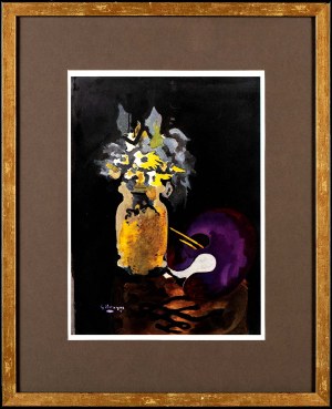 Georges Braque (1882-1963), Wazon z żółtymi kwiatami