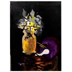 Georges Braque (1882-1963), Vase with yellow flowers