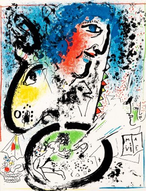 Marc Chagall (1887-1985), Autoportret, 1960
