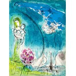 Marc Chagall (1887-1985), Platz der Vereinbarung, aus der Serie: Vision von Paris - doppelseitiges Werk