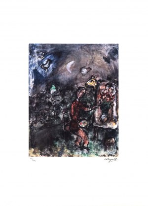 Marc Chagall (1887-1985), Artysta przy sztalugach