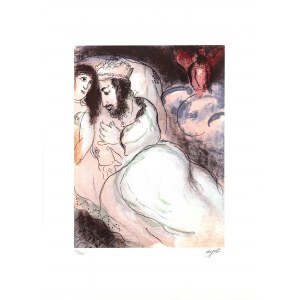Marc Chagall (1887-1985), Sara und Abimelech