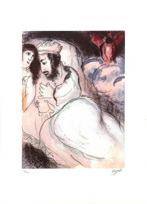 Marc Chagall (1887-1985), Sara i Abimelech