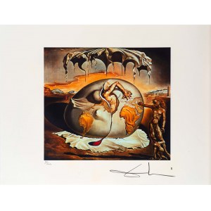 Salvador Dalí (1904-1989), Geopolityczne dziecko, 1985/86