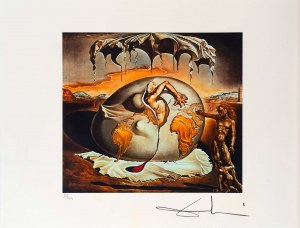 Salvador Dalí (1904-1989), Geopolityczne dziecko, 1985/86
