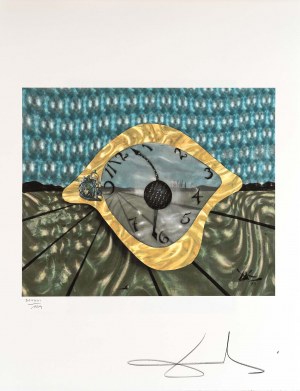 Salvador Dalí (1904-1989), Oko czasu, 1985/86