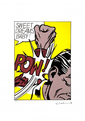 Roy Lichtenstein (1923-1997), Sweet Dreams, Baby, 1987
