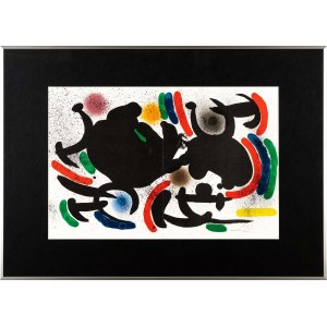 Joan Miró (1893-1983), Komposition I (Umschlag der Mappe)