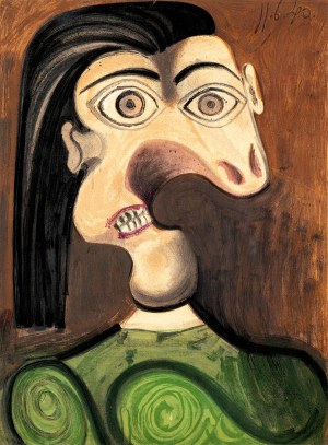 Pablo Picasso (1881-1973), Femme la Guerre, 1954