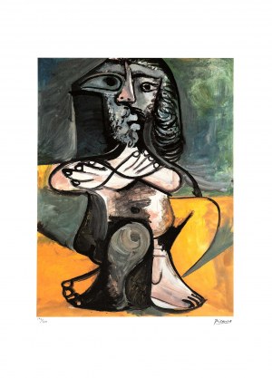Pablo Picasso (1881-1973), Akt męski
