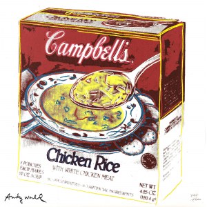 Andy Warhol (1928-1987), Campbell's - Hühnchen-Reis
