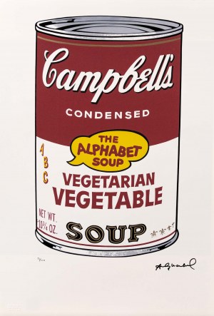 Andy Warhol (1928-1987), Campbell's - Vegetarian Vegetable Soup