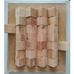 Elżbieta Łacina, wood - spatial form